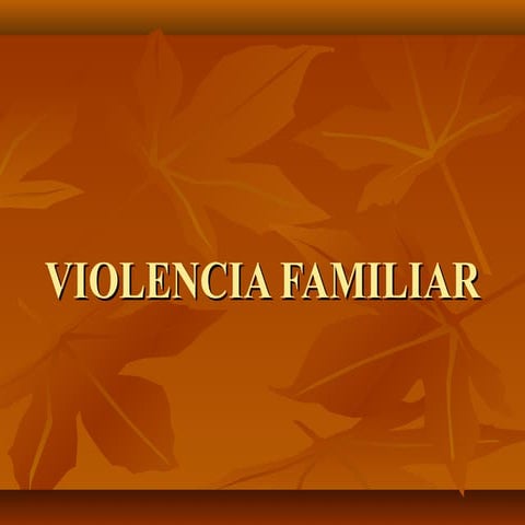 Violenciafamiliar