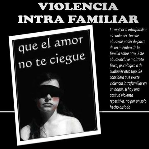 Violencia intrafamiliar