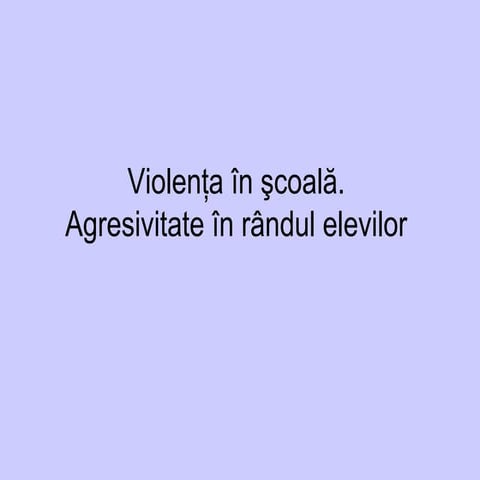 Violenta in-scoala-viib-varias