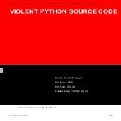 Violent python source code