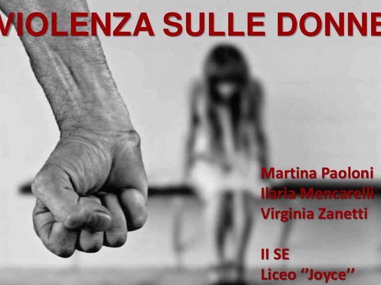 Violenza Sulle Donne Ppt