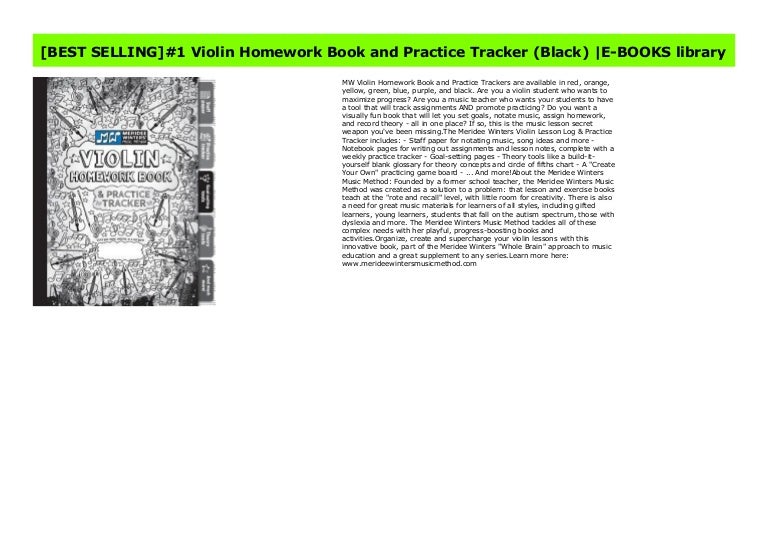 Violin homework 07 picture