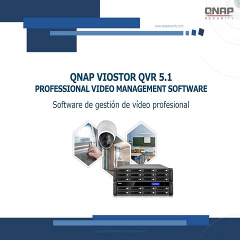 QNAP VioStor QVR 5.1 Software de gestión de vídeo profesional
