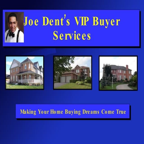 Vip buyer presentation   joes(3) experienced buyers