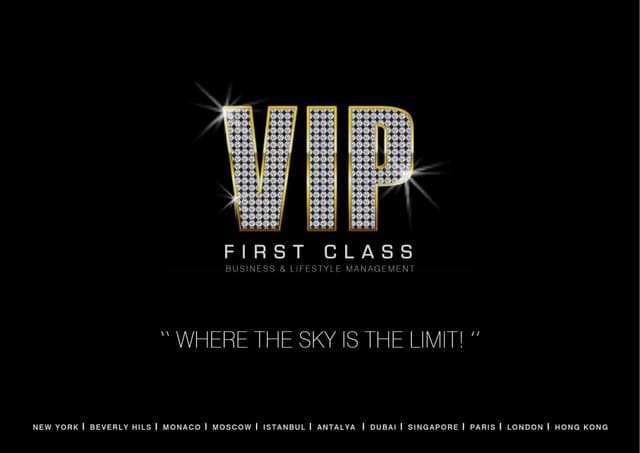 Vip First Class Turkey 2012