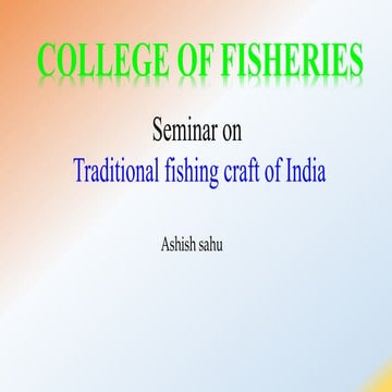 Traditional fishing Craft of India by Ashish sahu