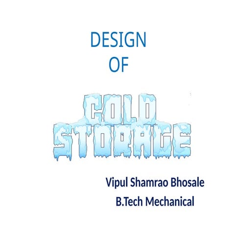 Vipul cold storage and supply chain management