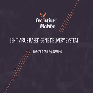 Viral Based Gene Delivery System for Car-t Cell Engineering | PPTX