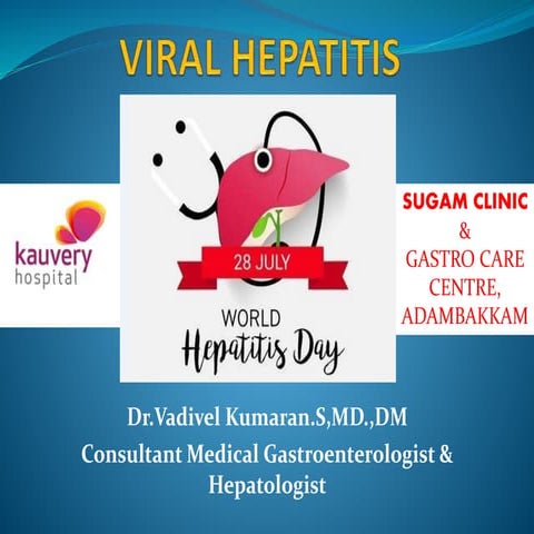 Viral hepatitis-Doctors awareness | PPTX