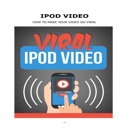 Viral i pod_video | PDF