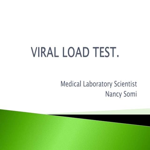 Viral load test