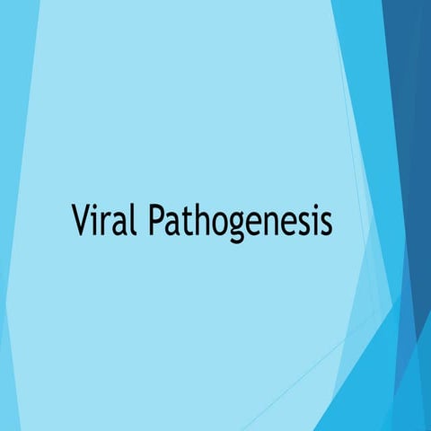 viral pathogenesis.ppt powerpoint presentation | PPT