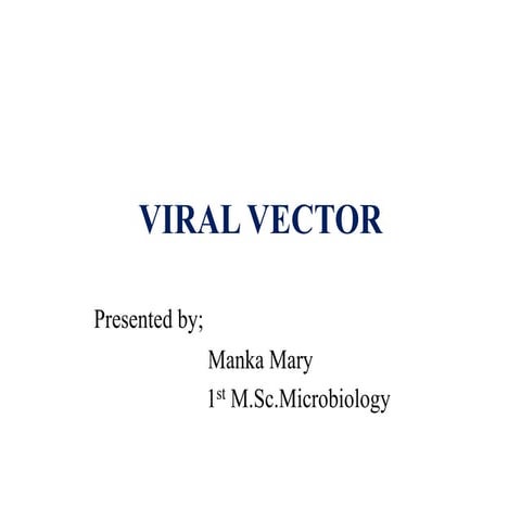 Viral vector