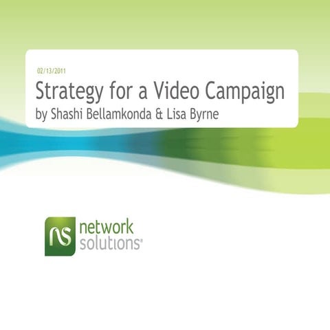 Viral Video Strategy ; The Network Solutions Go Granny Big Game Video