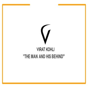 Virat kohli   the man &amp; his behind