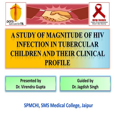 HIV in Tubercular children