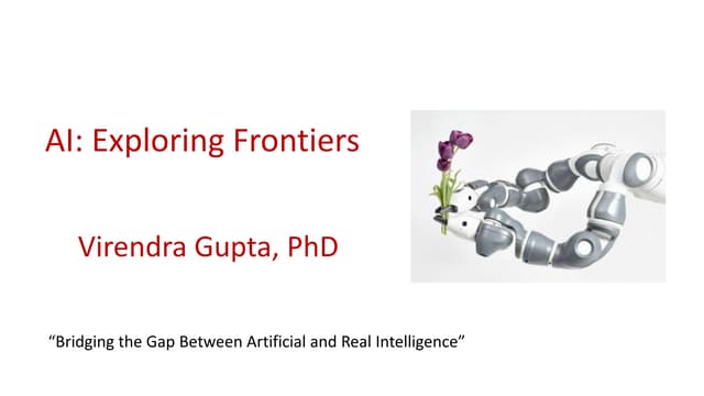 AI - Exploring Frontiers