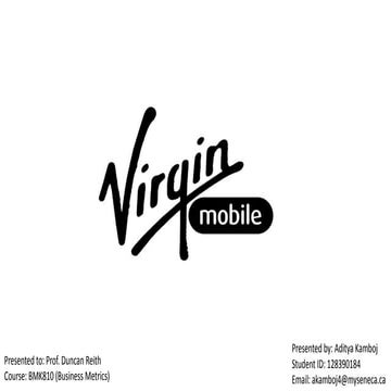 Virgin Mobile USA: Pricing for the Very First Time