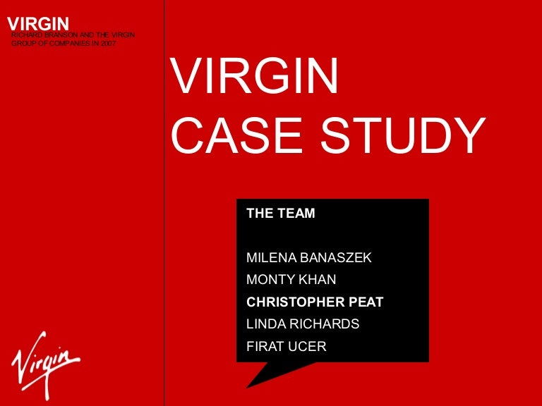 Virgin case study answers image