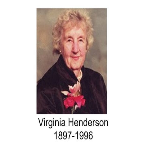 Virginia Henderson | PPT