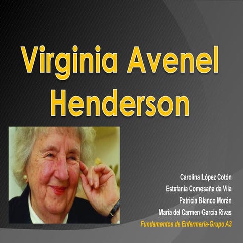 Virginia henderson