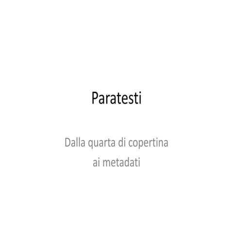 Virginio B. Sala -  Testo e testualità la scrittura per l’editoria digitale