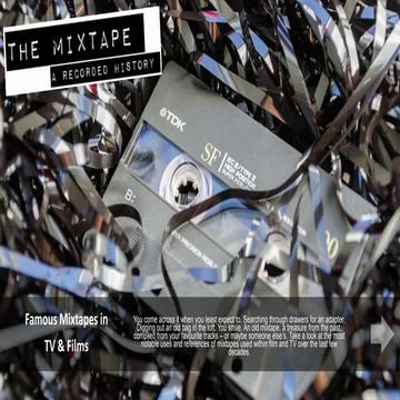 Virgin mixtapes in tv and film