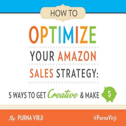 Five Ways to Optimize Your Amazon Sales Strategy
