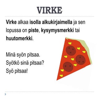 Virke ja lause