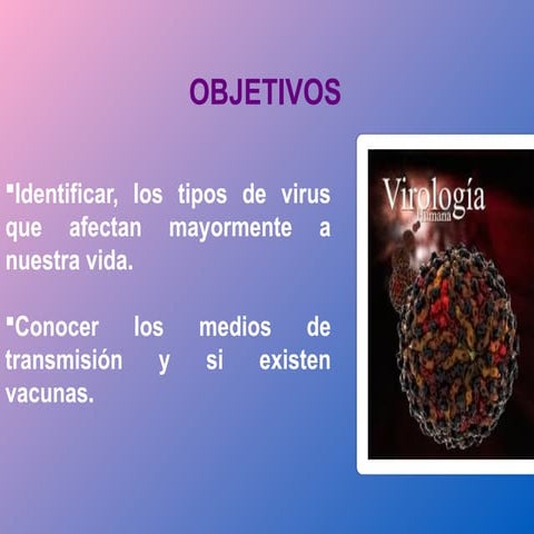 VIROLOGÍA TEMAS GENERALES ENFERMEDADES VIRALES