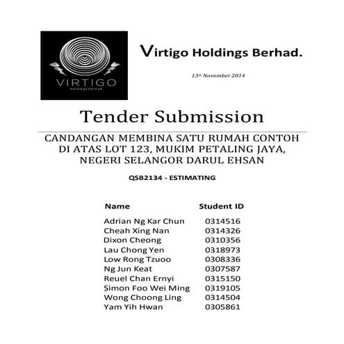 Virtigo holding berhad