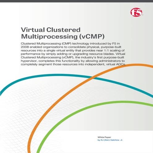 Virtual clustered-multiprocessing-vcmp
