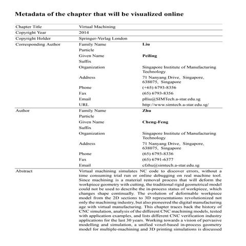 Virtual machining chapter   manufacturing technology handbook