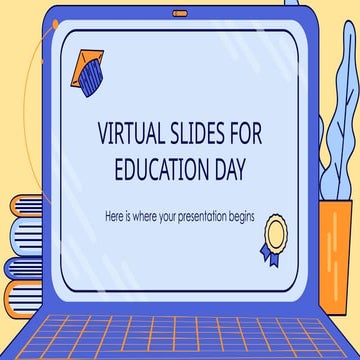 virtual slidesfor-education day ppt (slide virtual hari pendidikan)