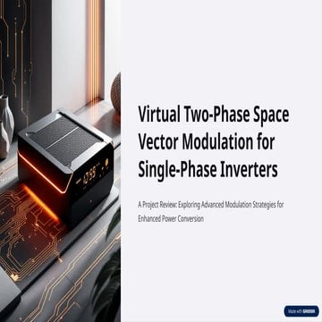 Virtual Two-Phase Space Vector Modulation for Enhanced Single-Phase ...