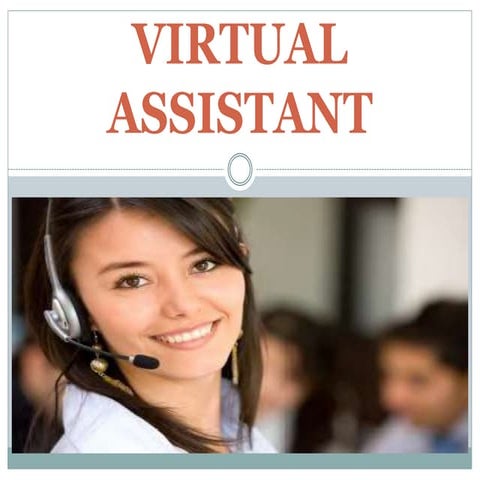 Virtual assistance power point presentation