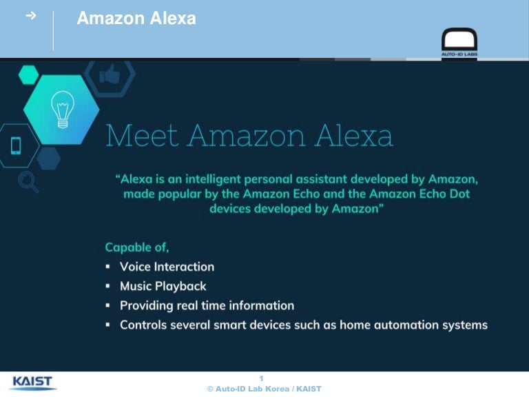 smart assistant alexa