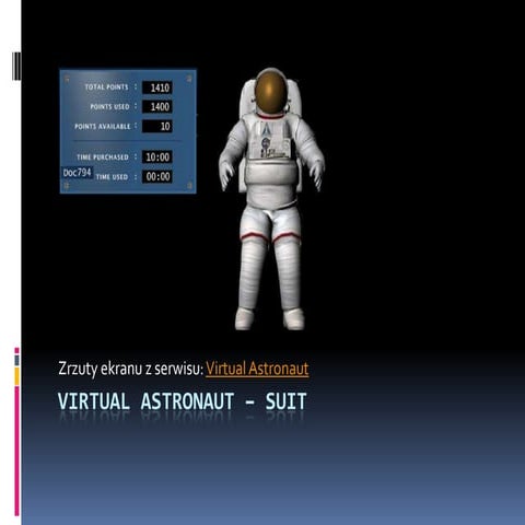 Virtual Astronaut  Suit