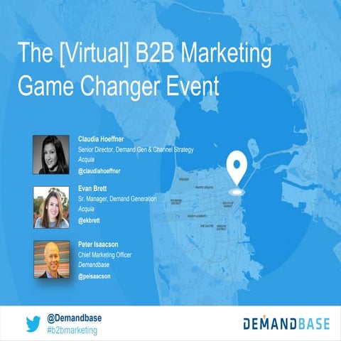 The [Virtual] B2B Marketing Game Changer Event 