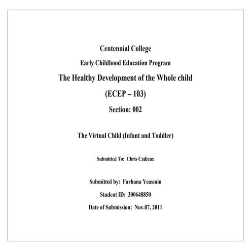 Virtual child part 1 | DOCX