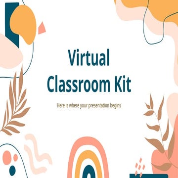 Virtual Classroom Kit Presentation Okeee Ppt