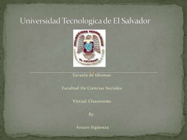 Virtual classrooms