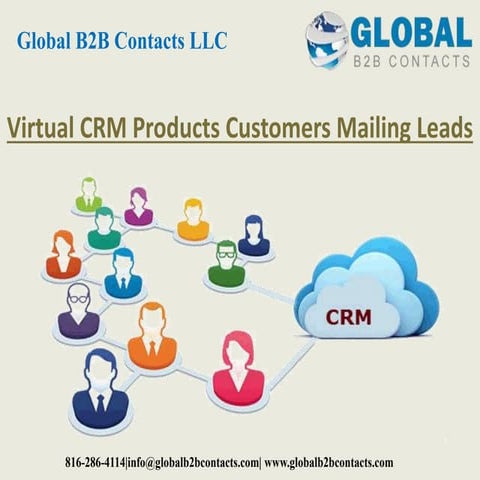 Virtual CRM products customers mailing leads