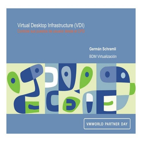 Virtual desktop infrstructure (vdi)