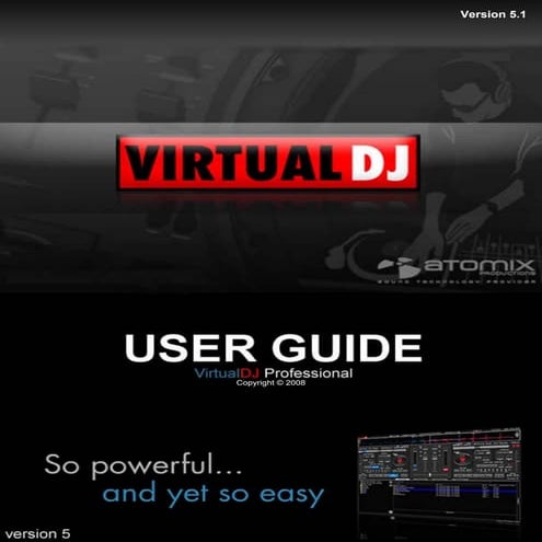 Virtualdj 5.1   user guide