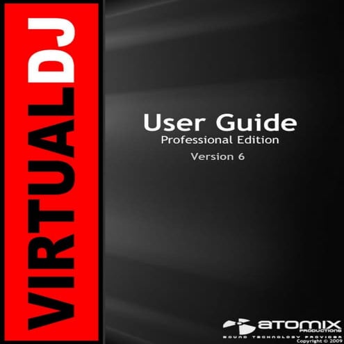 Virtual D J 6    User  Guide