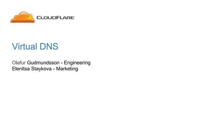 Running a Robust DNS Infrastructure...