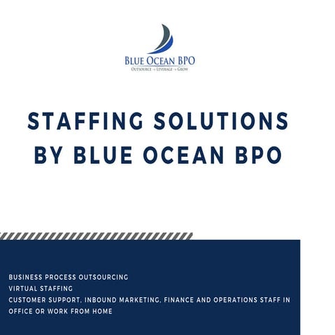My Virtual Workforce Staffing Solutions powered by Blue Ocean BPO