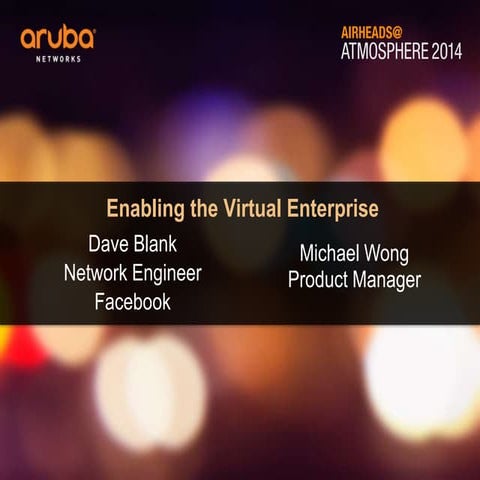 Enabling the Virtual Enterprise