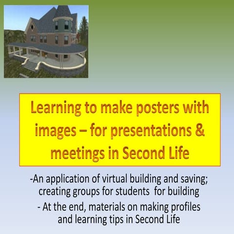 VirtualESC - making posters